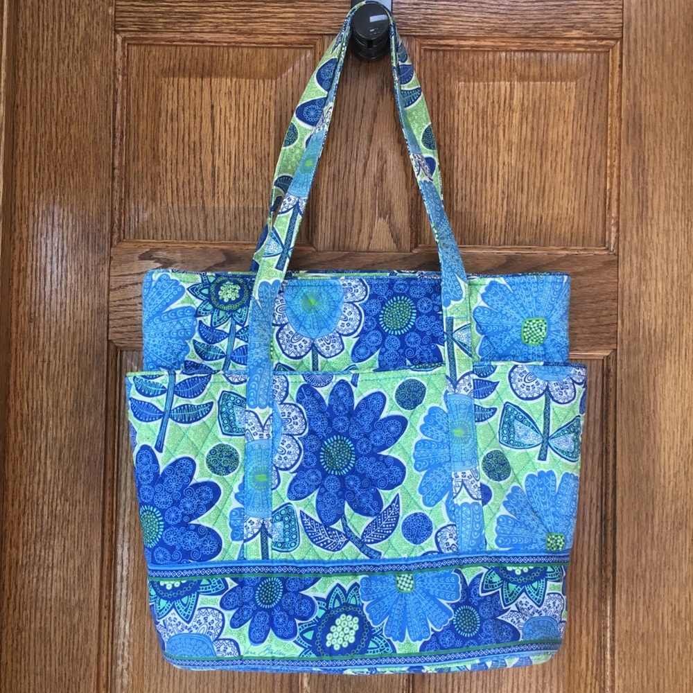 Vera Bradley Doodle Daisy tote